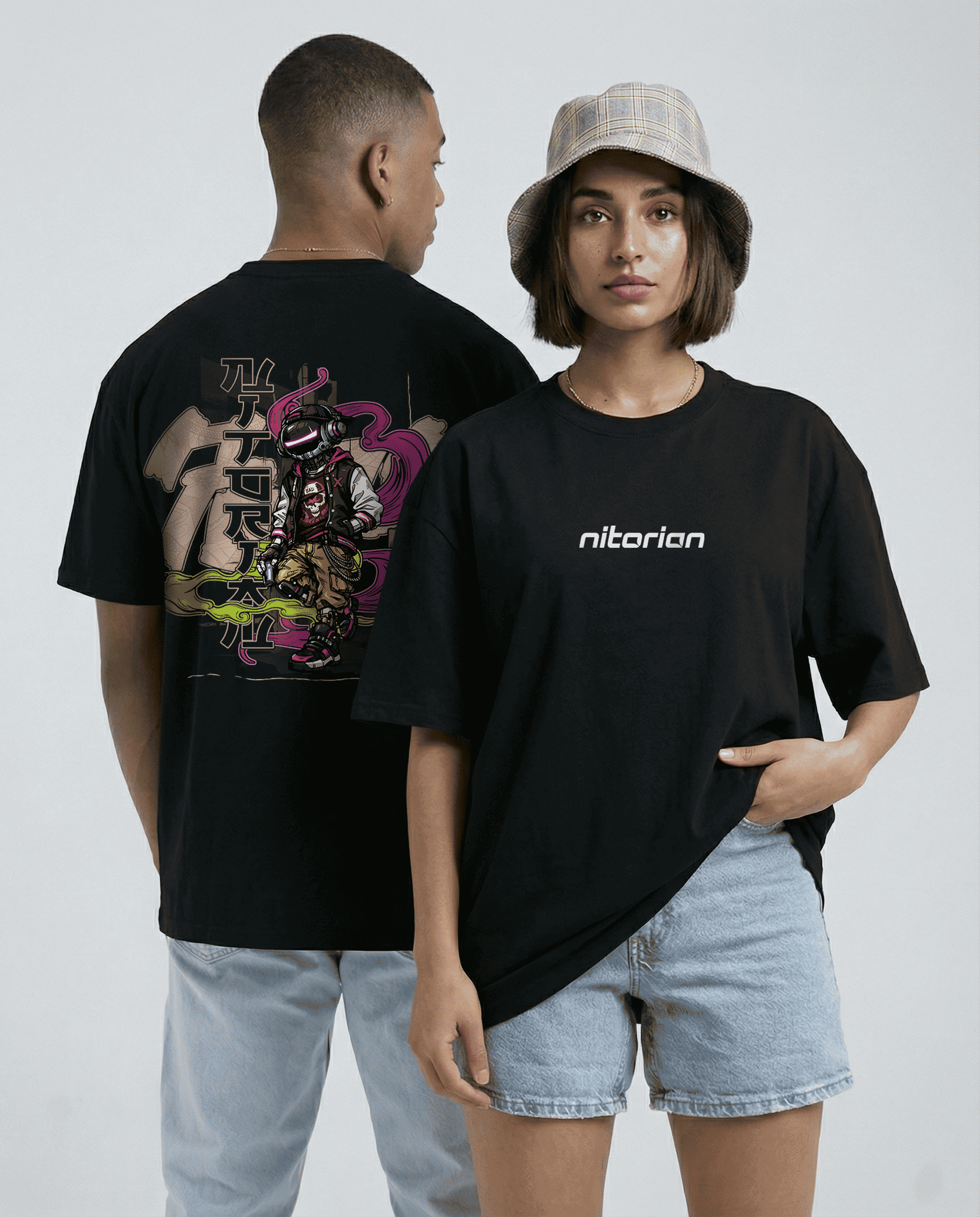 Neon Ronin Oversized Tee