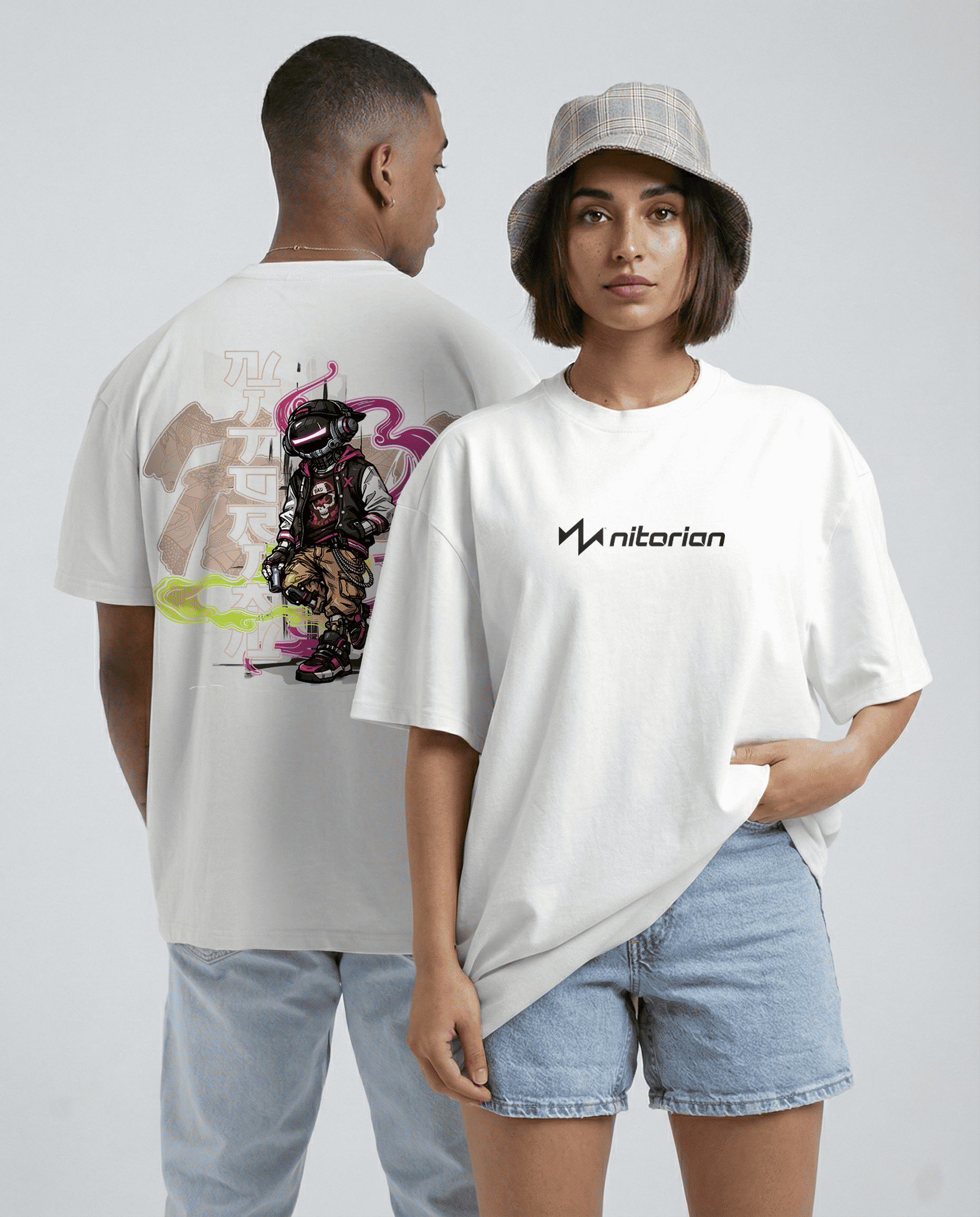Neon Ronin Oversized Tee - Image 2