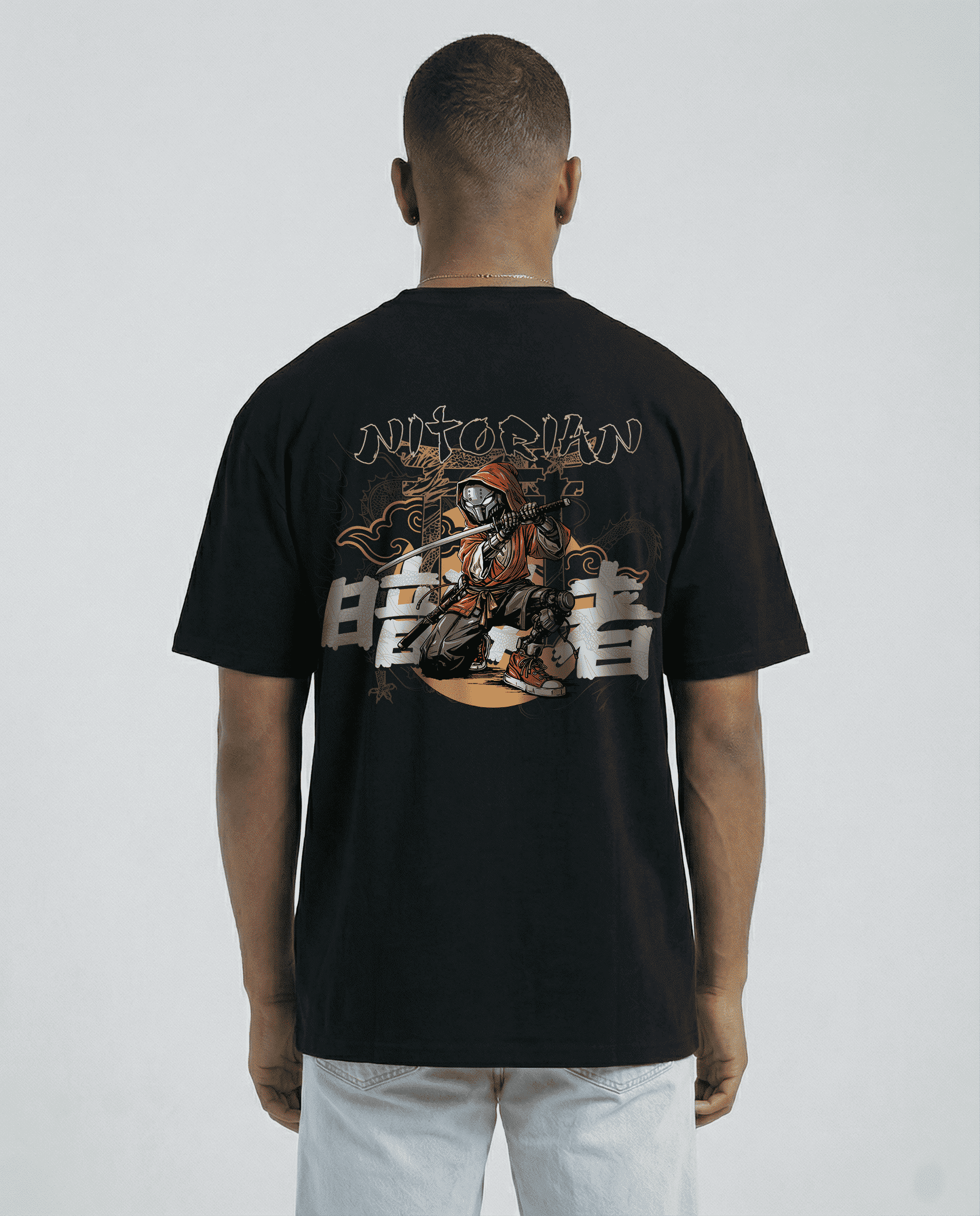 Nitorian Blade Code Oversized Tee - Image 2