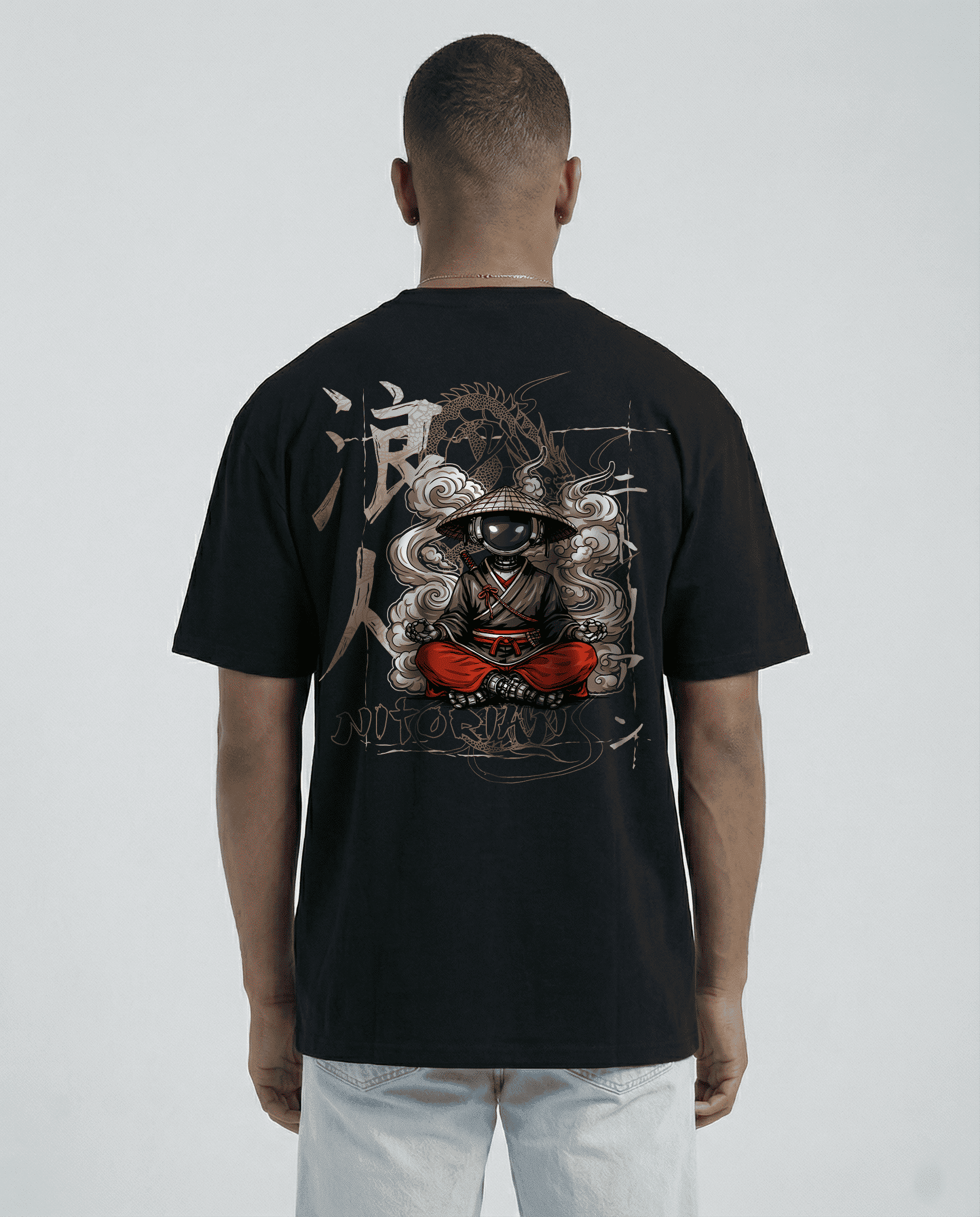 Nitorian Inner Silence Oversized Tee - Image 2