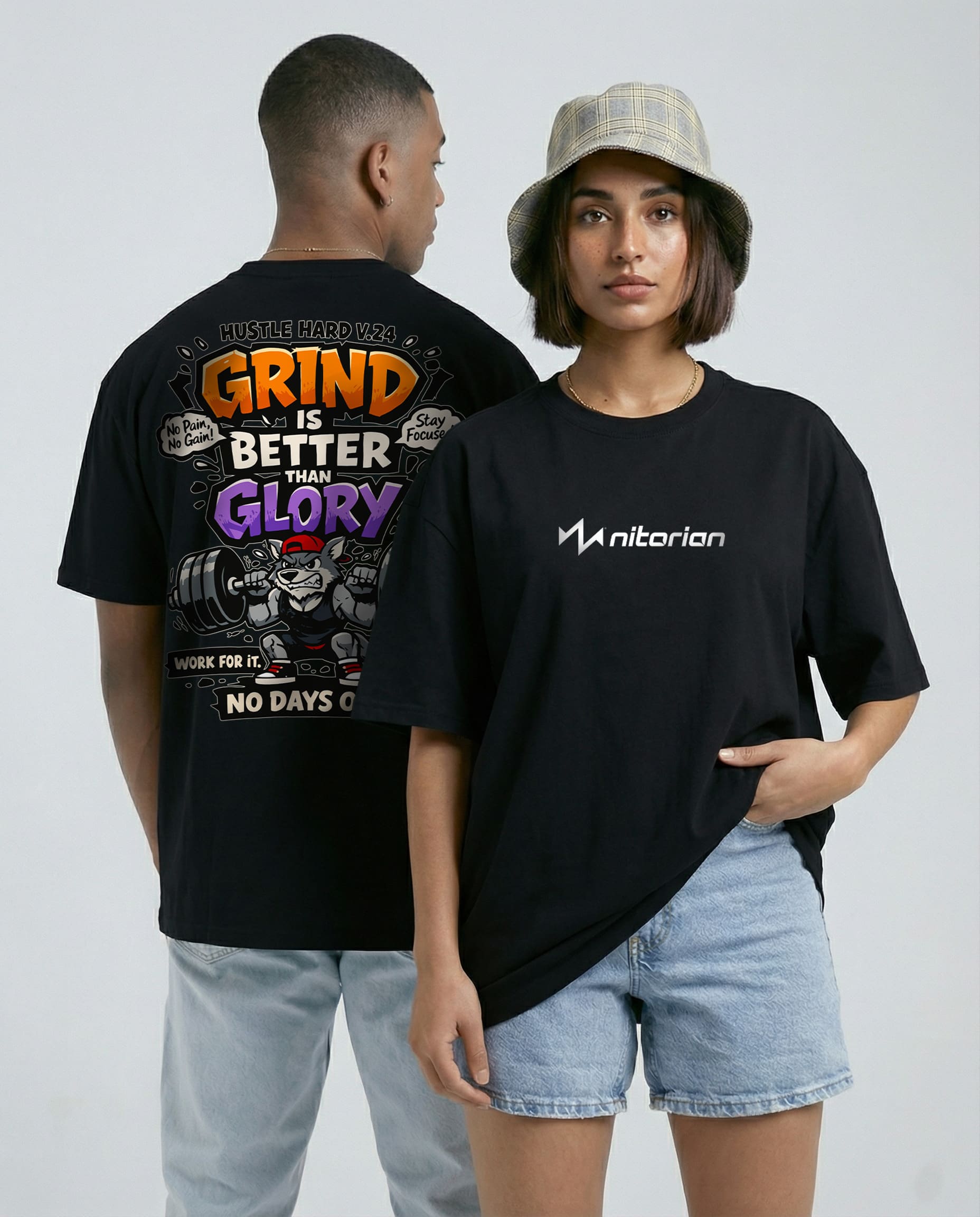 Gym Wolf Urban Tee - Image 2