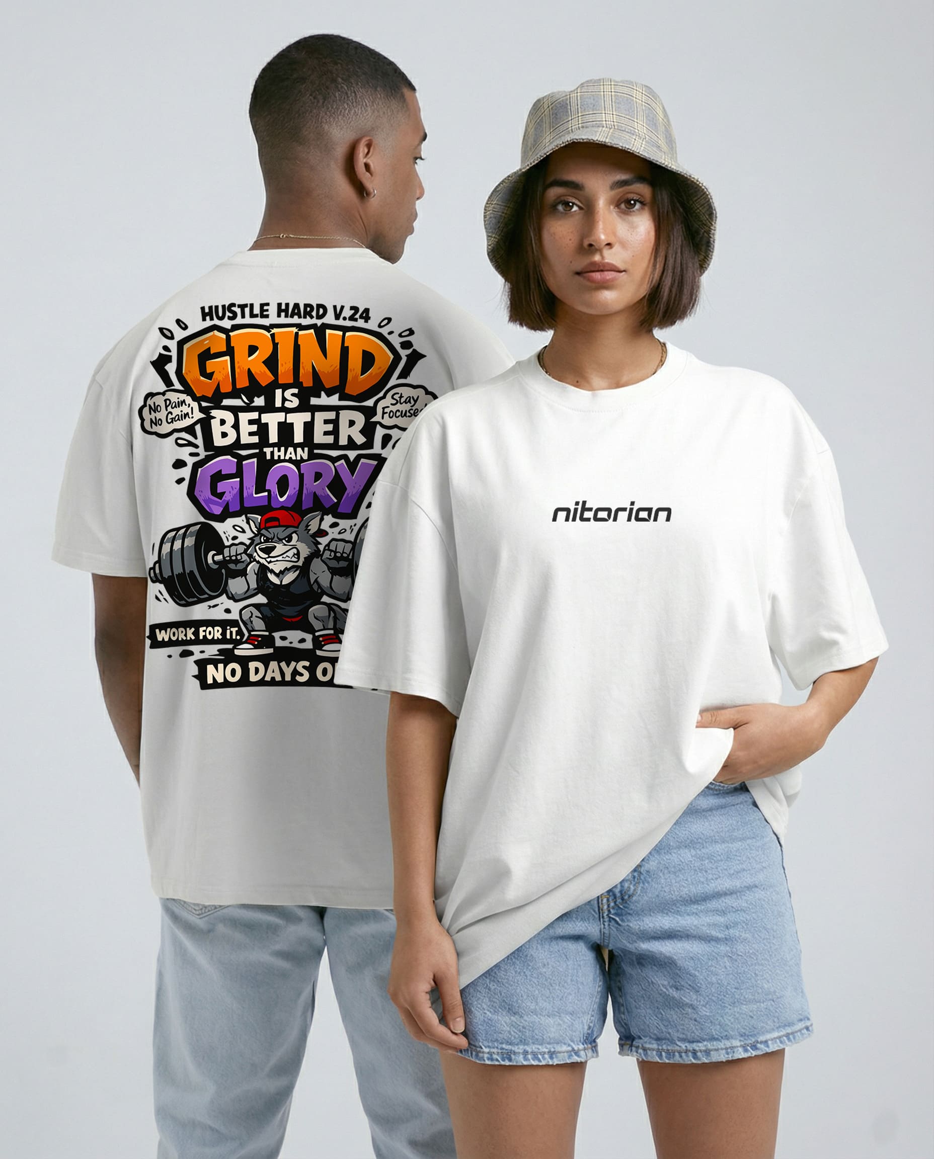 Gym Wolf Urban Tee - Image 3