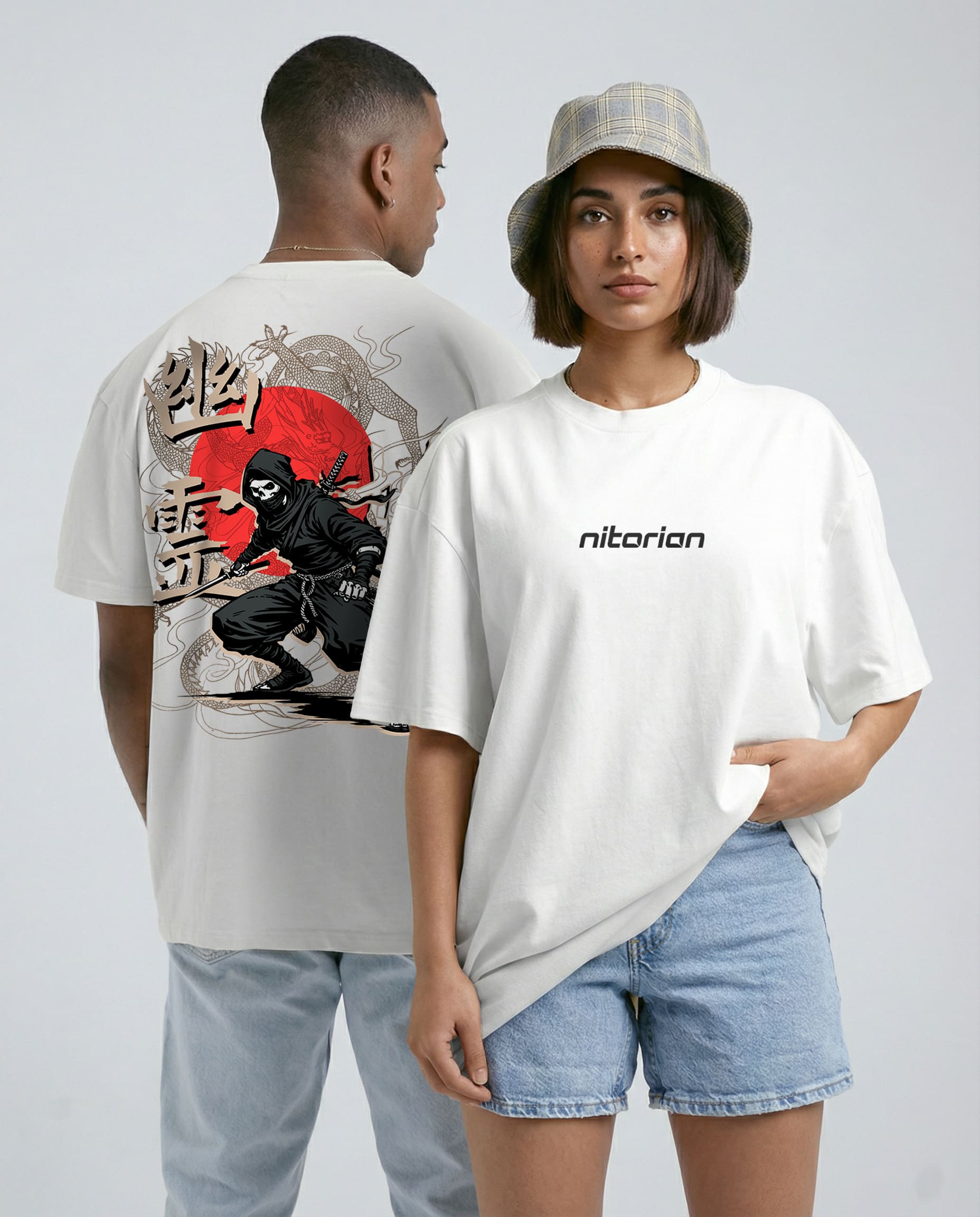 Skeleton Ninja Urban Tee - Image 3