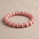 Natural Pink Cat’s Eye Bracelet